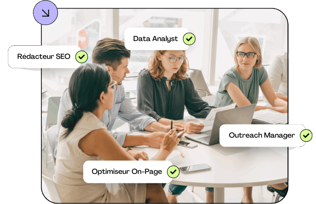 Illustration représentant l’expertise SEO de Reflex