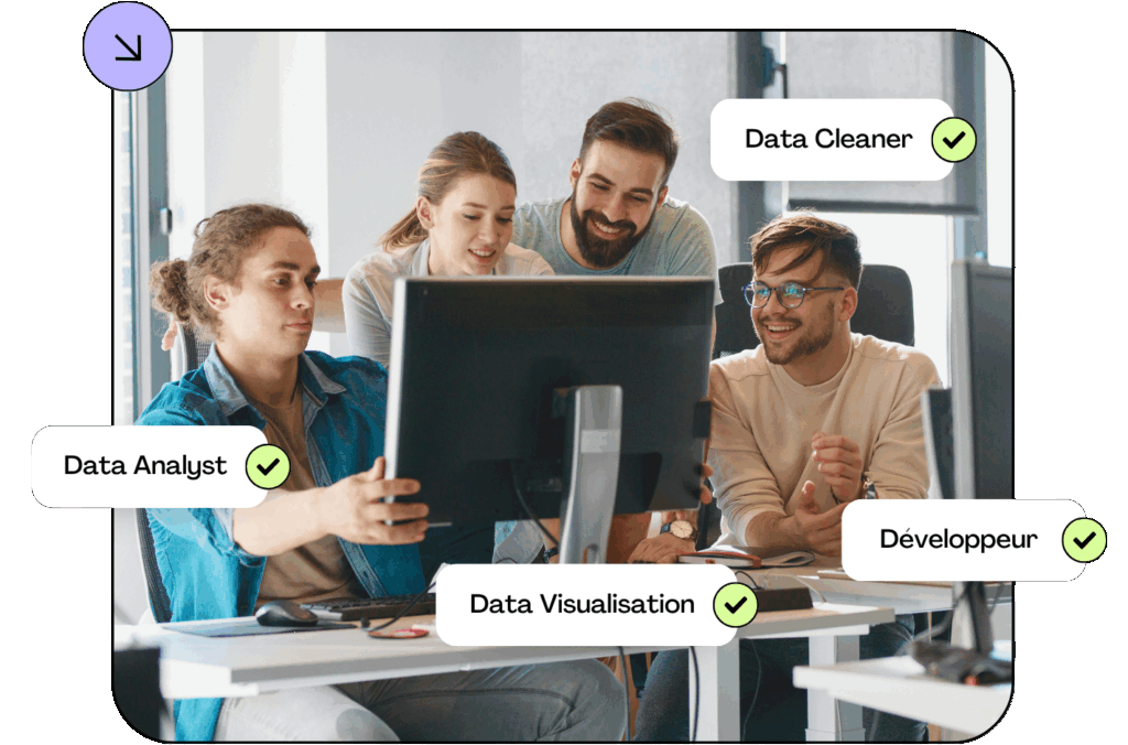 Illustration symbolisant l’expertise Data Analysis de Reflex