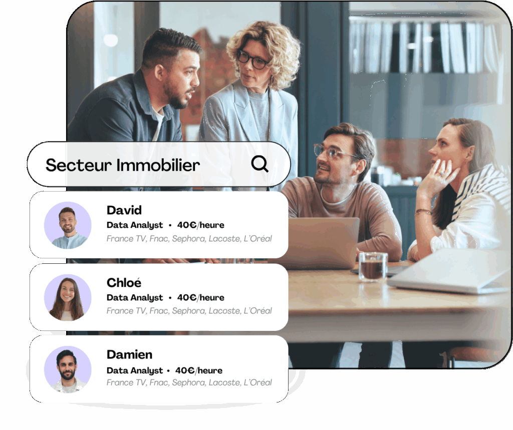 Secteur immobilier Reflex, variante graphique